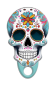 Preview: KeyRefinder® Calavera blue